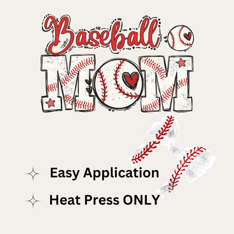 Baseball Mom DTF Gang Sheet