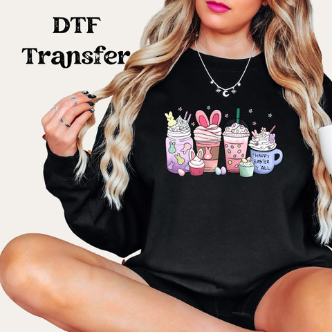 Easter Coffee Lover DTF Transfer