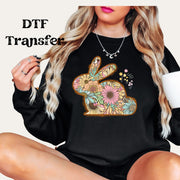 Boho Bunny DTF Transfer